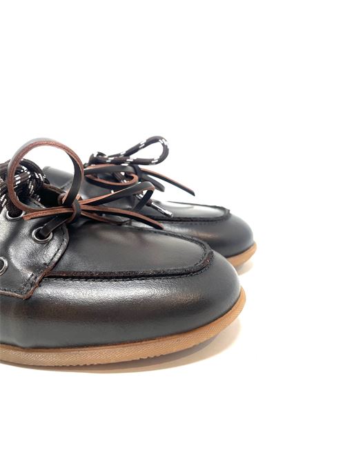 Mocassino vela donna IL LACCIO | 5120CAMOSCIOT.MORO